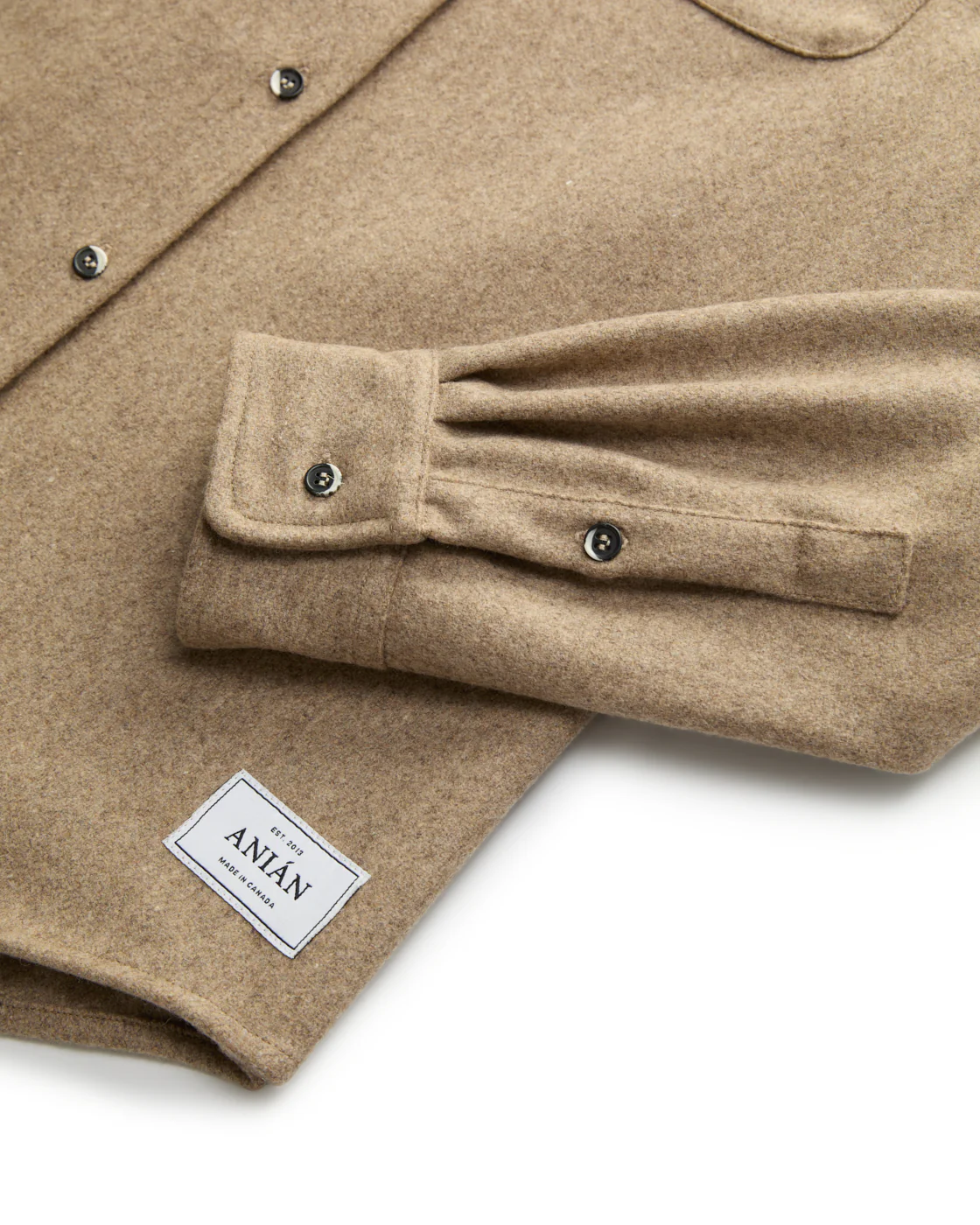 The Modern Melton Wool Shirt (600GSM) - Image 20