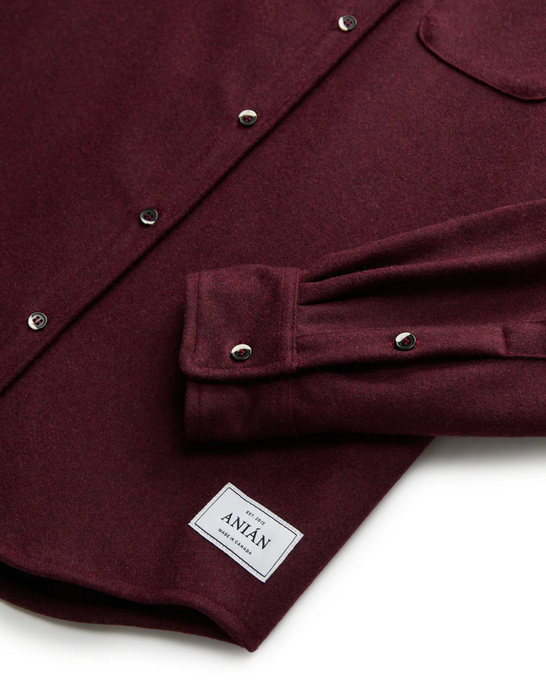 The Modern Melton Wool Shirt (600GSM) - Image 30