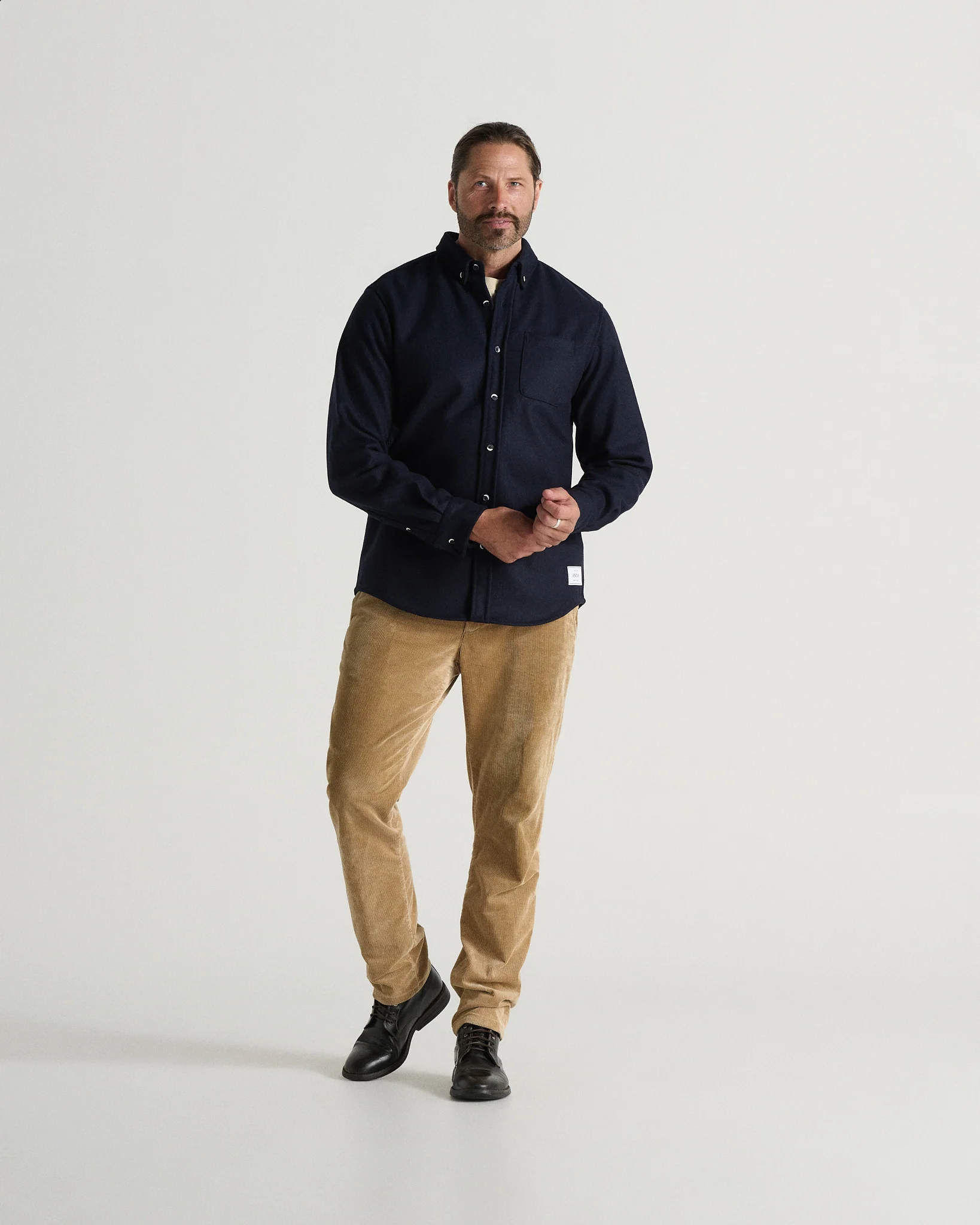 The Modern Melton Wool Shirt (600GSM) - Image 37