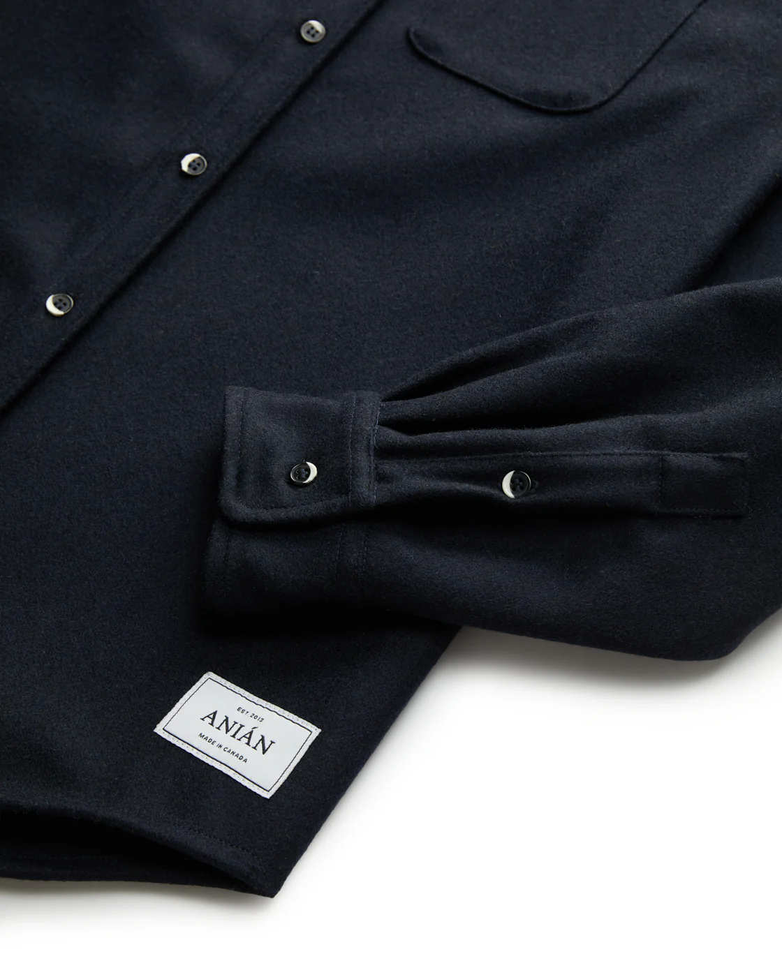 The Modern Melton Wool Shirt (600GSM) - Image 38