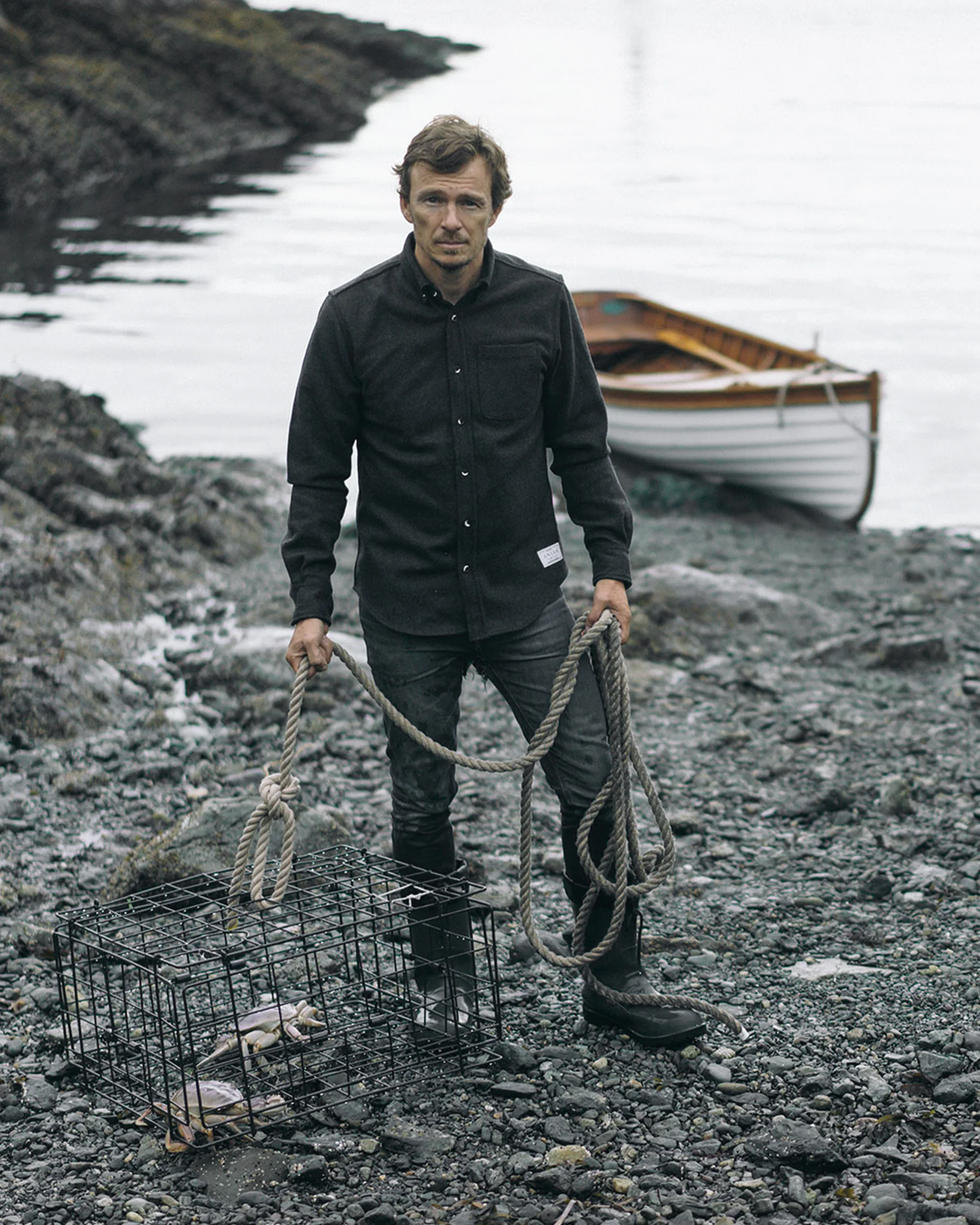 The Modern Melton Wool Shirt (600GSM) - Image 4