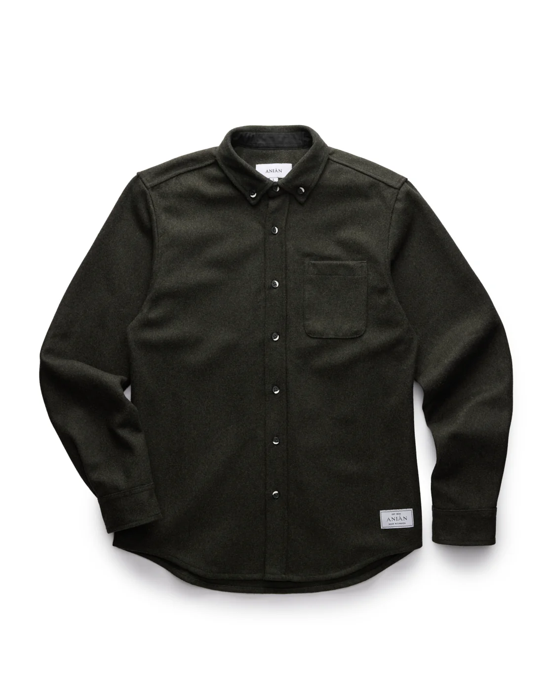 The Modern Melton Wool Shirt (600GSM) - Image 43