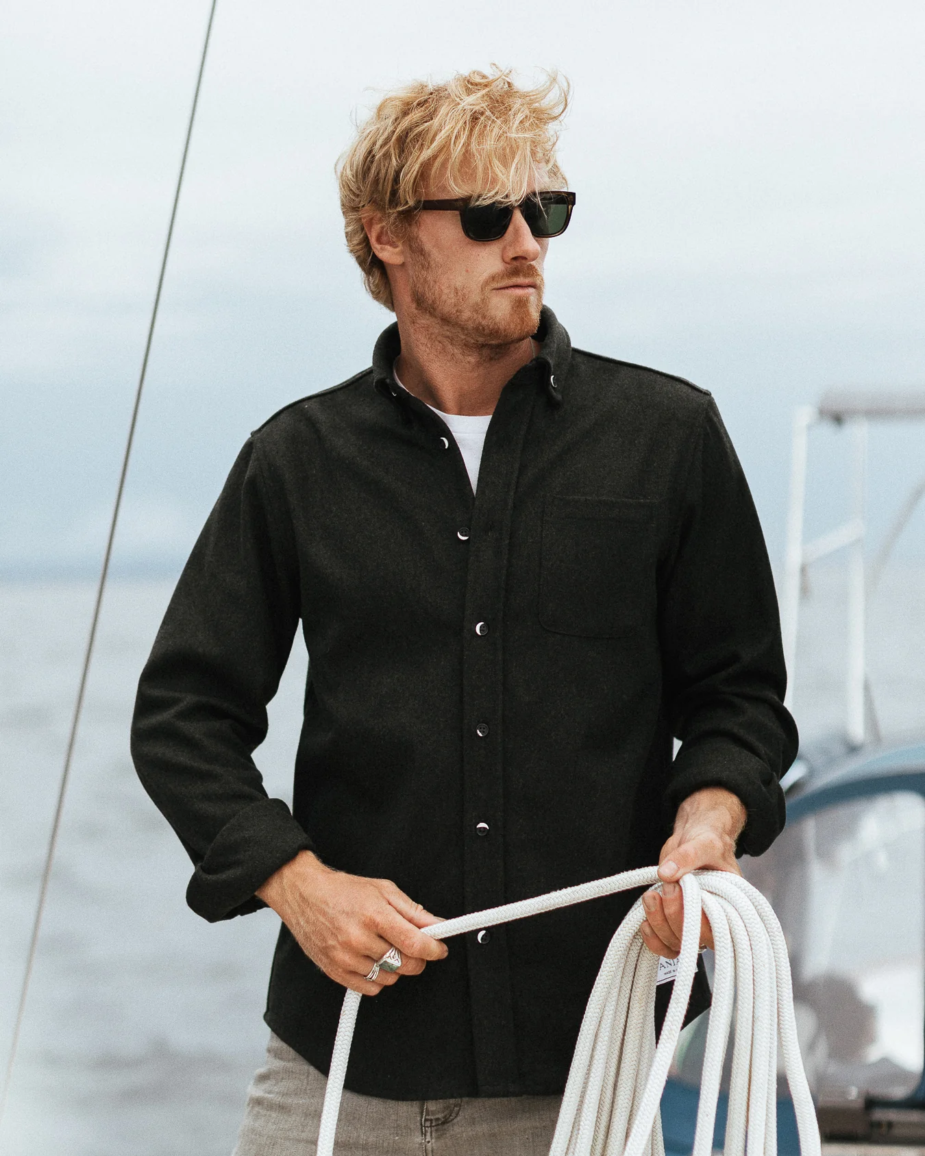 The Modern Melton Wool Shirt (600GSM) - Image 45