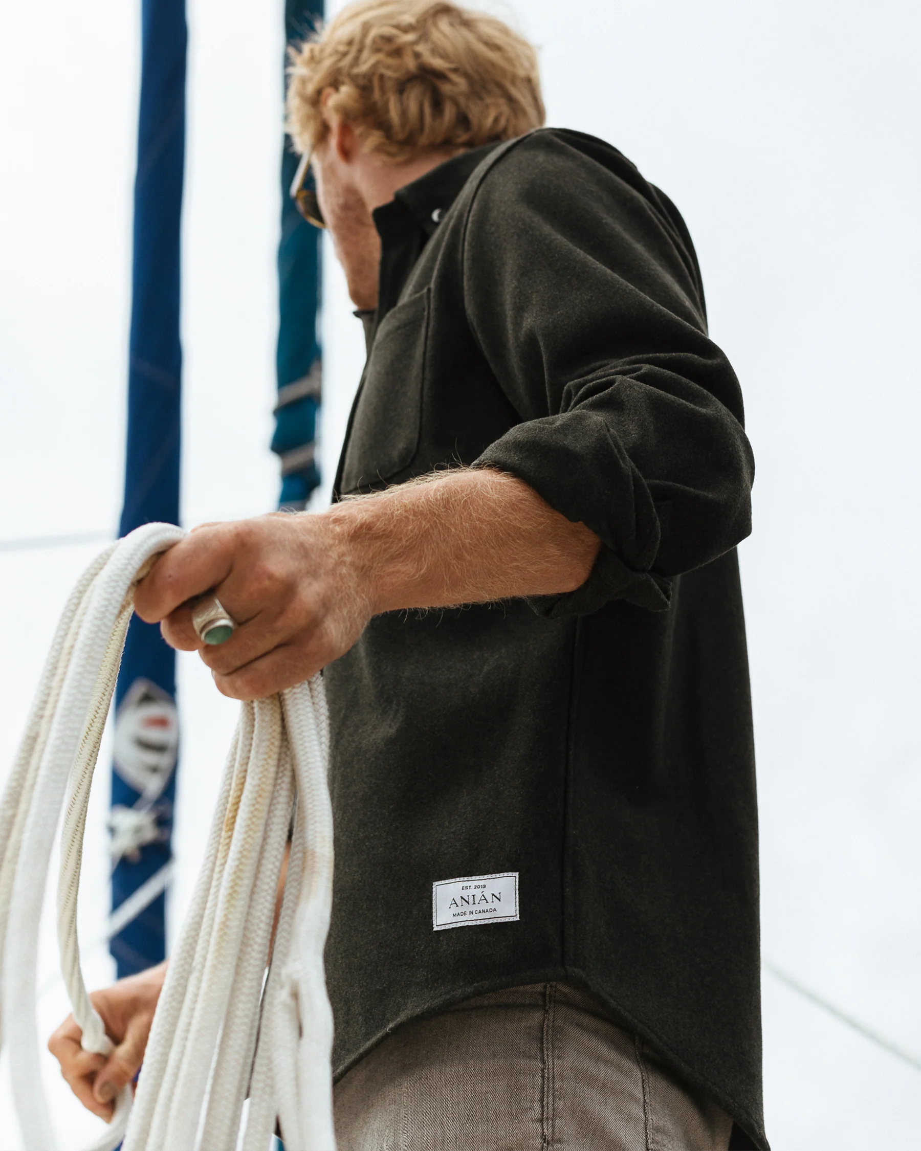 The Modern Melton Wool Shirt (600GSM) - Image 46