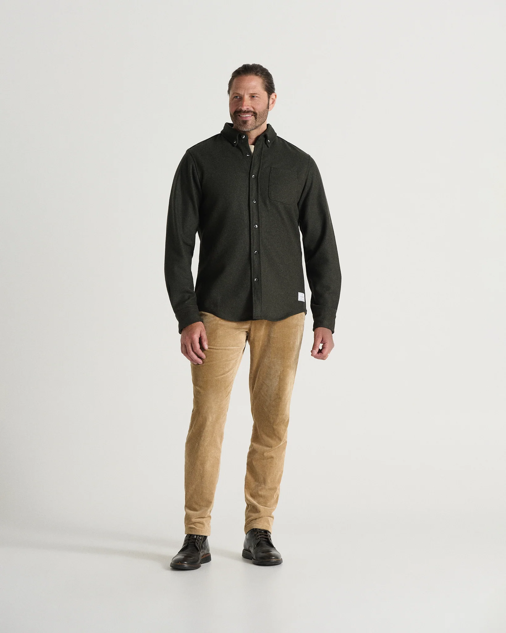 The Modern Melton Wool Shirt (600GSM) - Image 51