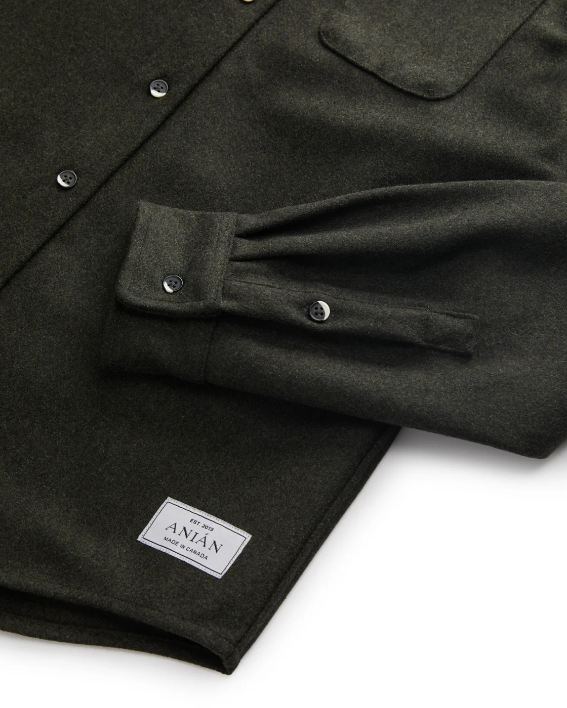 The Modern Melton Wool Shirt (600GSM) - Image 54