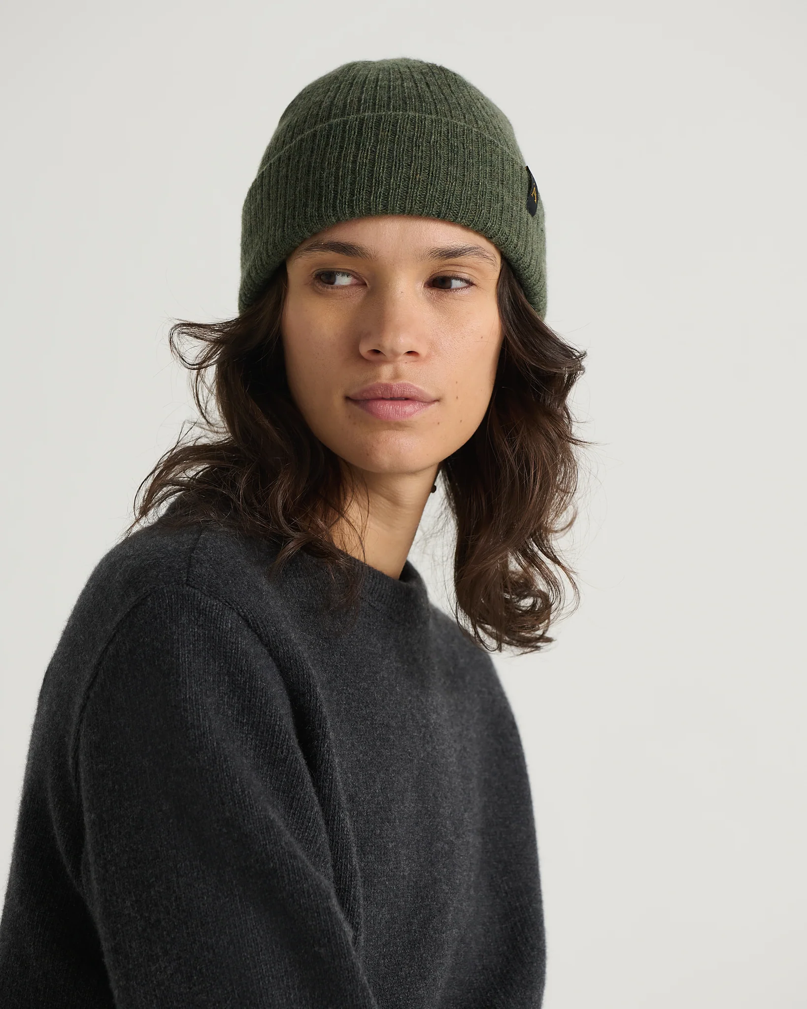Recycled Cashmere Beanie - Image 5
