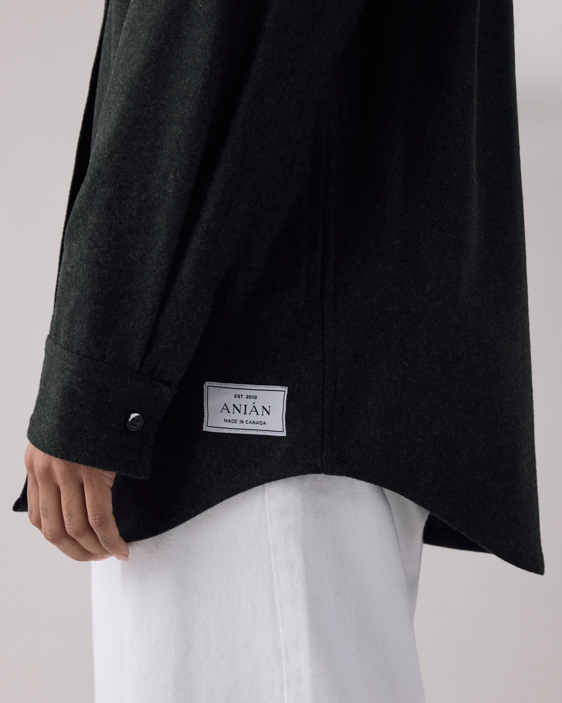 Lightweight Melton Wool (400GSM) - Image 10