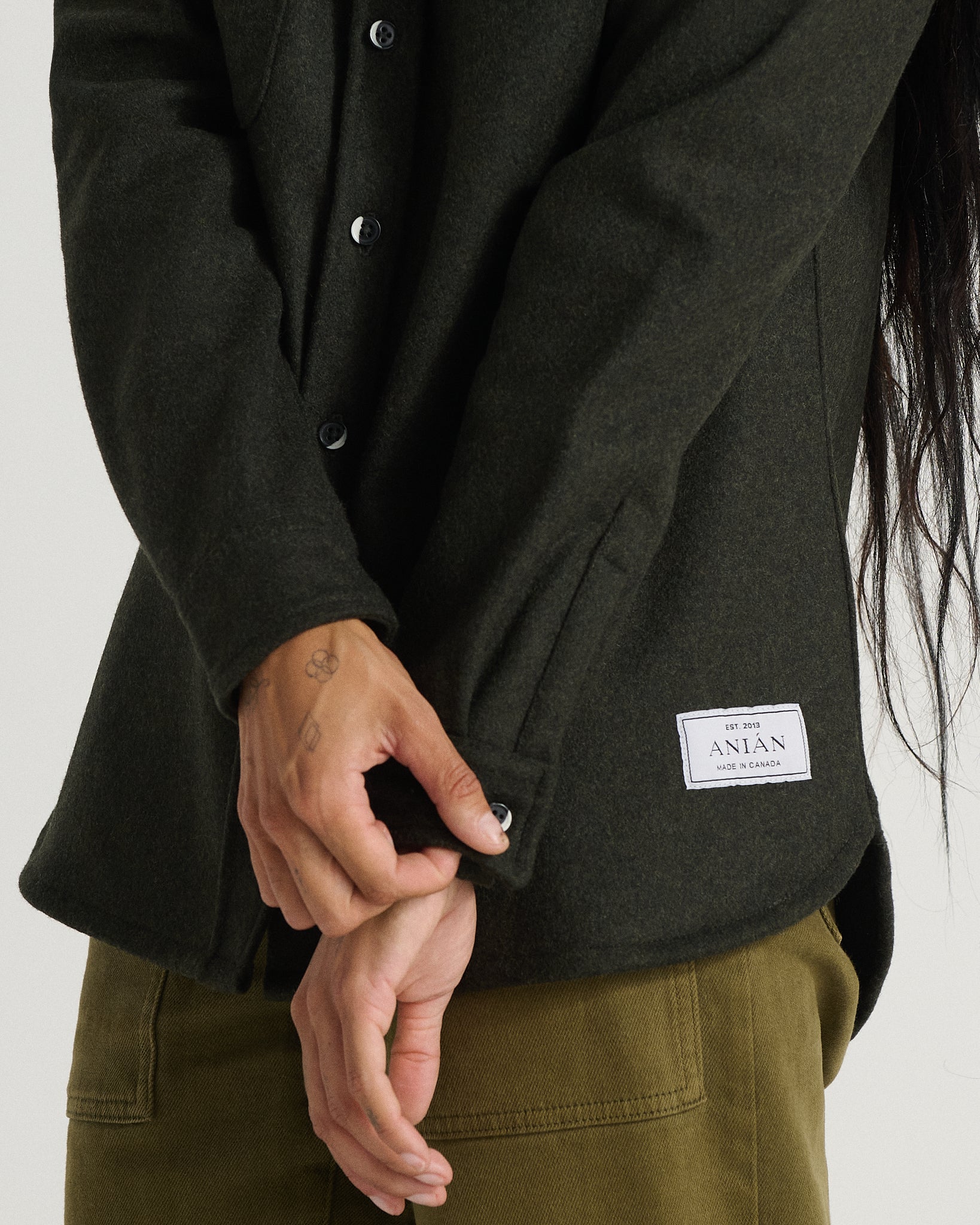 Lightweight Melton Wool (400GSM) - Image 26