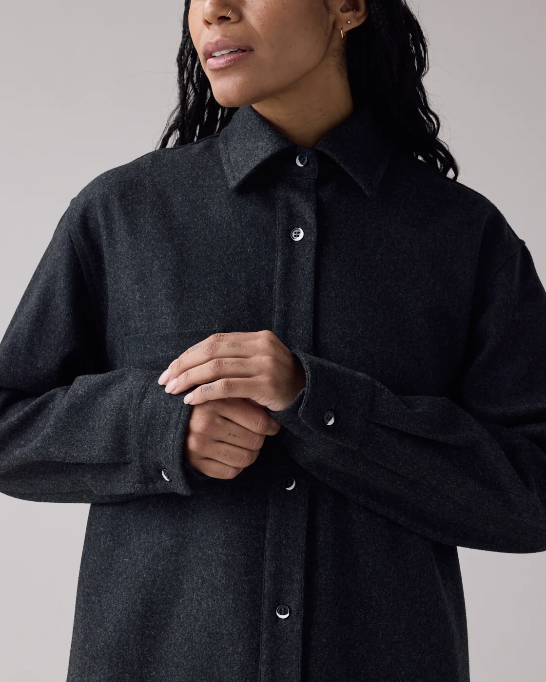 Lightweight Melton Wool (400GSM) - Image 4