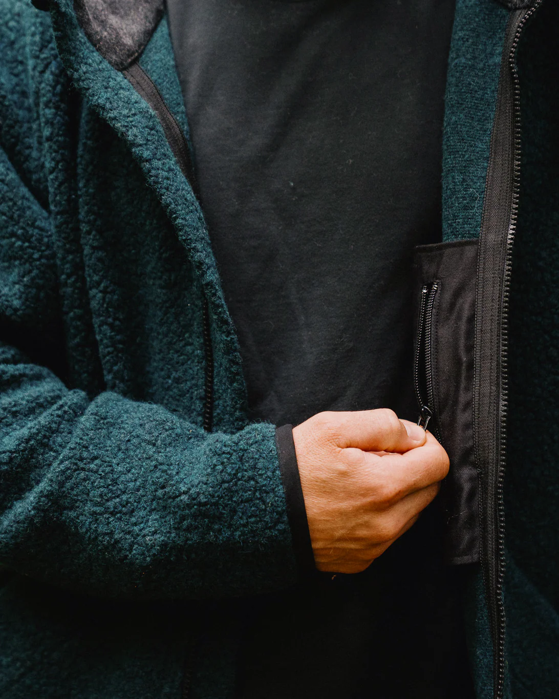 The Pecora Wool Hoodie (M) - Image 11