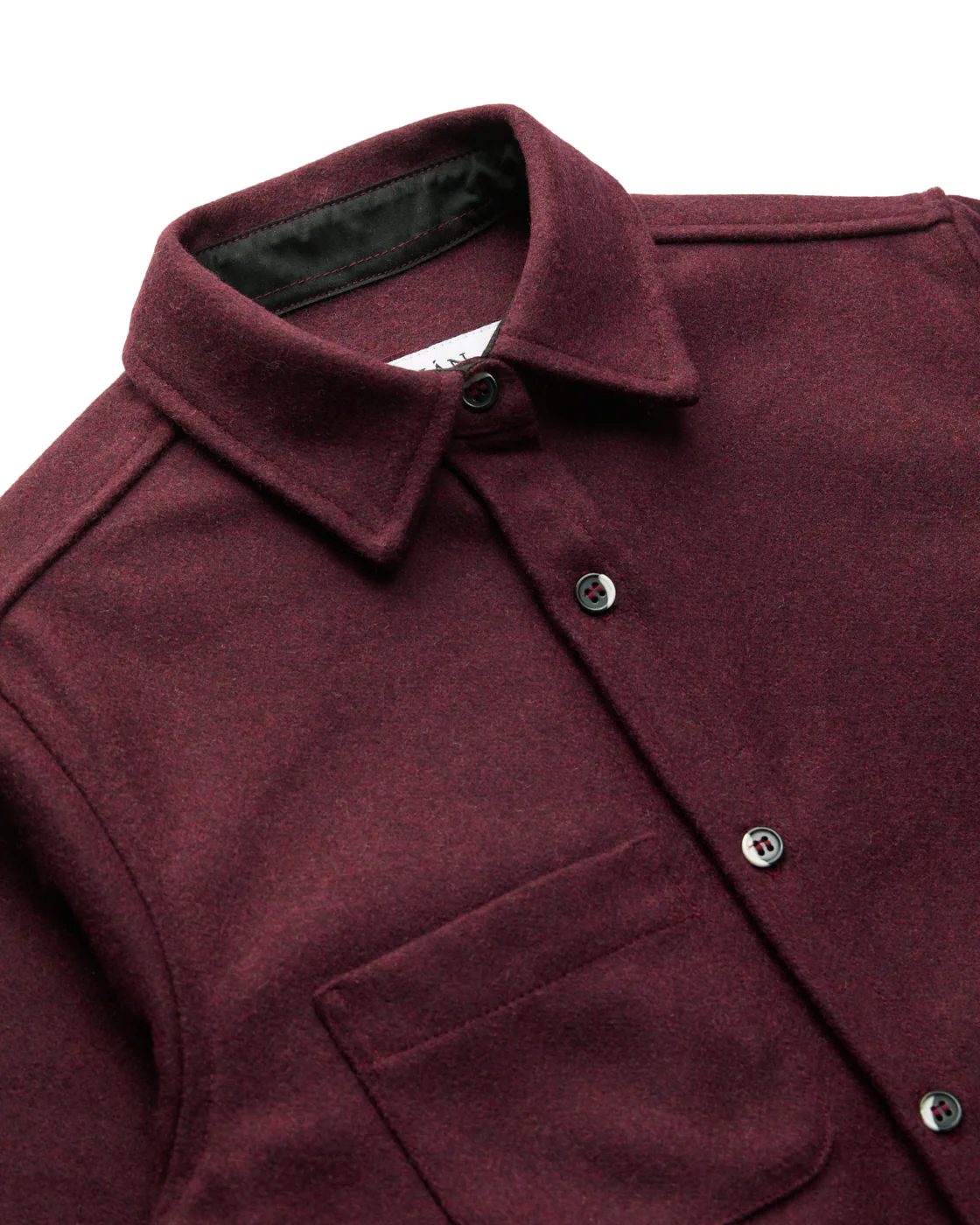 The Modern Melton Wool Shirt (600GSM) - Image 12