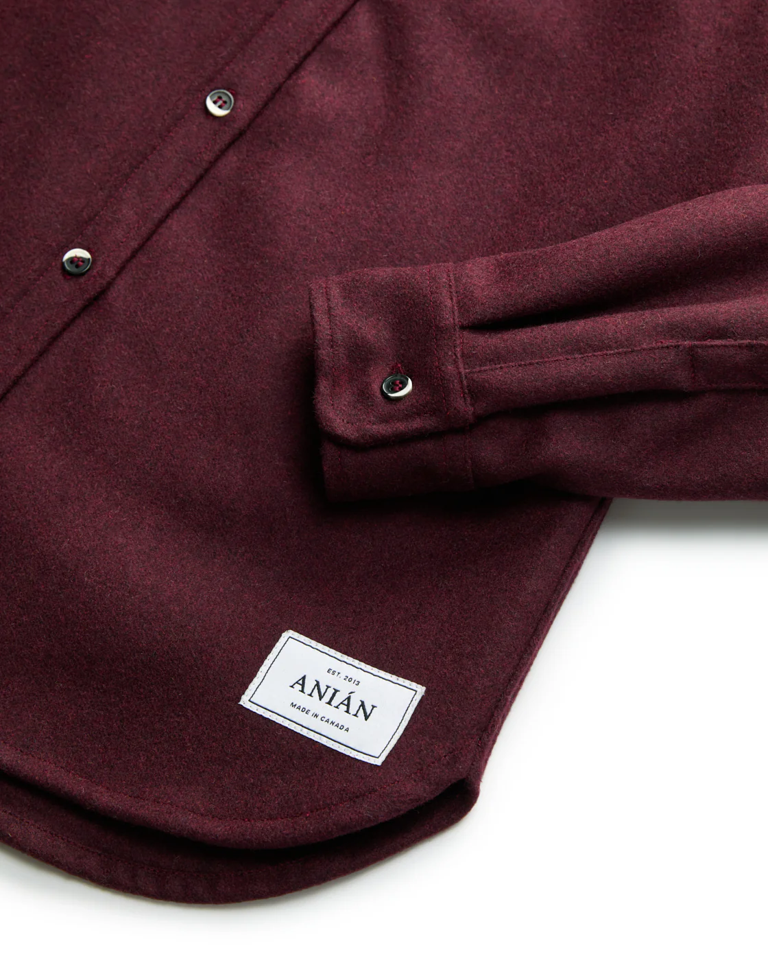 The Modern Melton Wool Shirt (600GSM) - Image 13