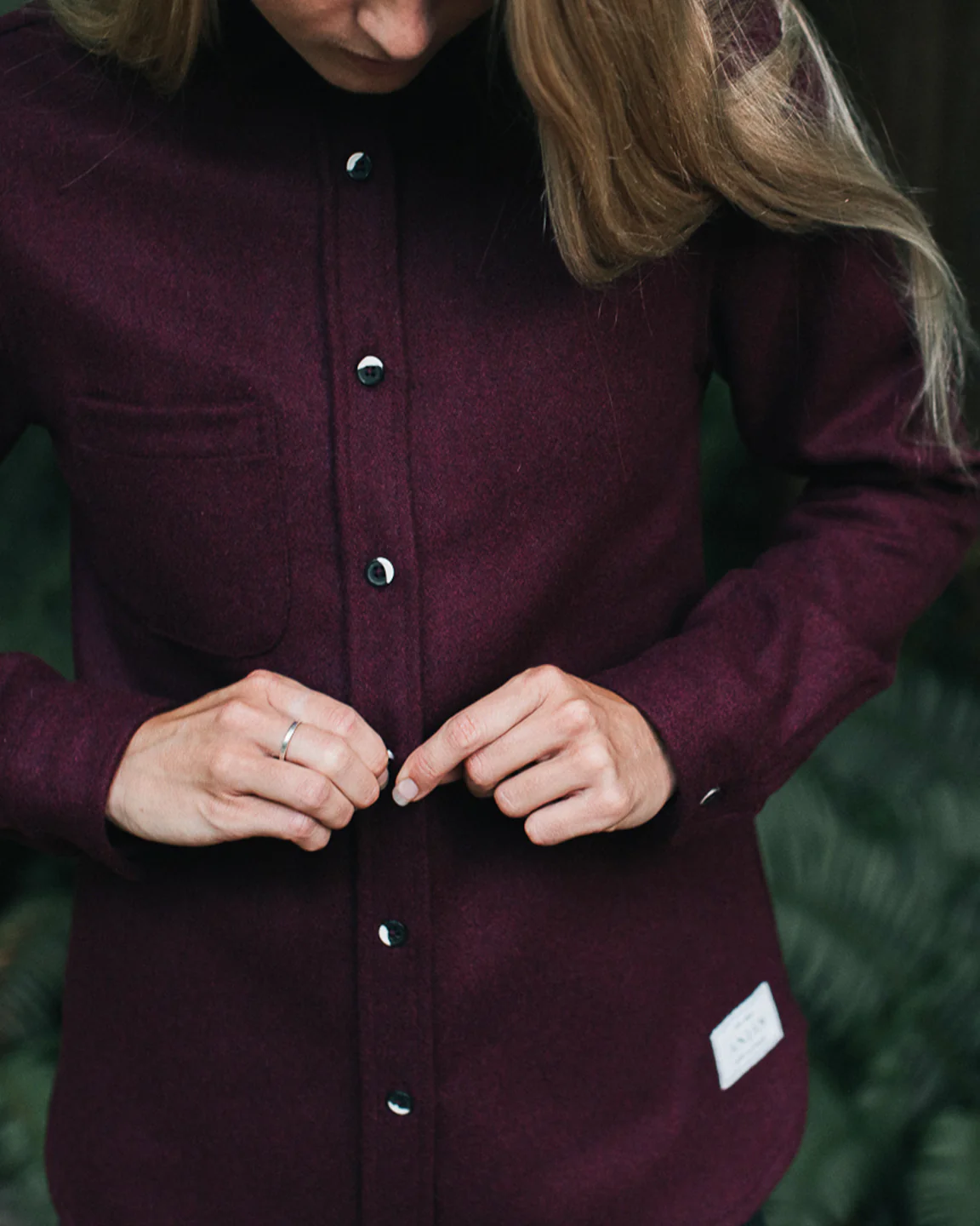 The Modern Melton Wool Shirt (600GSM) - Image 15