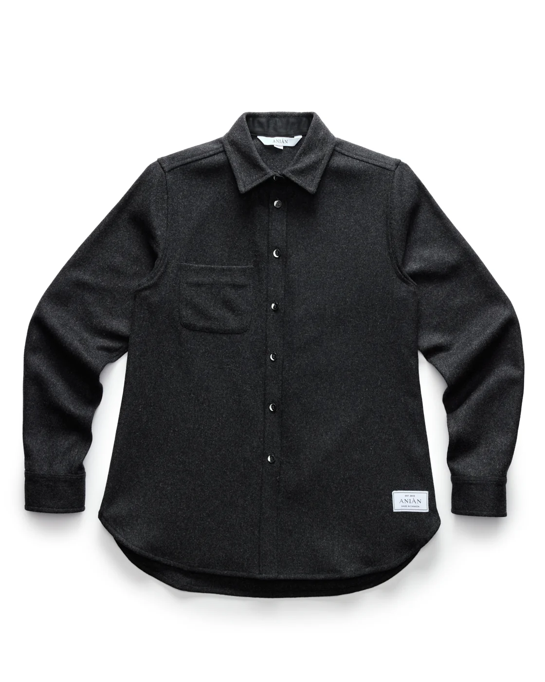 The Modern Melton Wool Shirt (600GSM) - Image 16