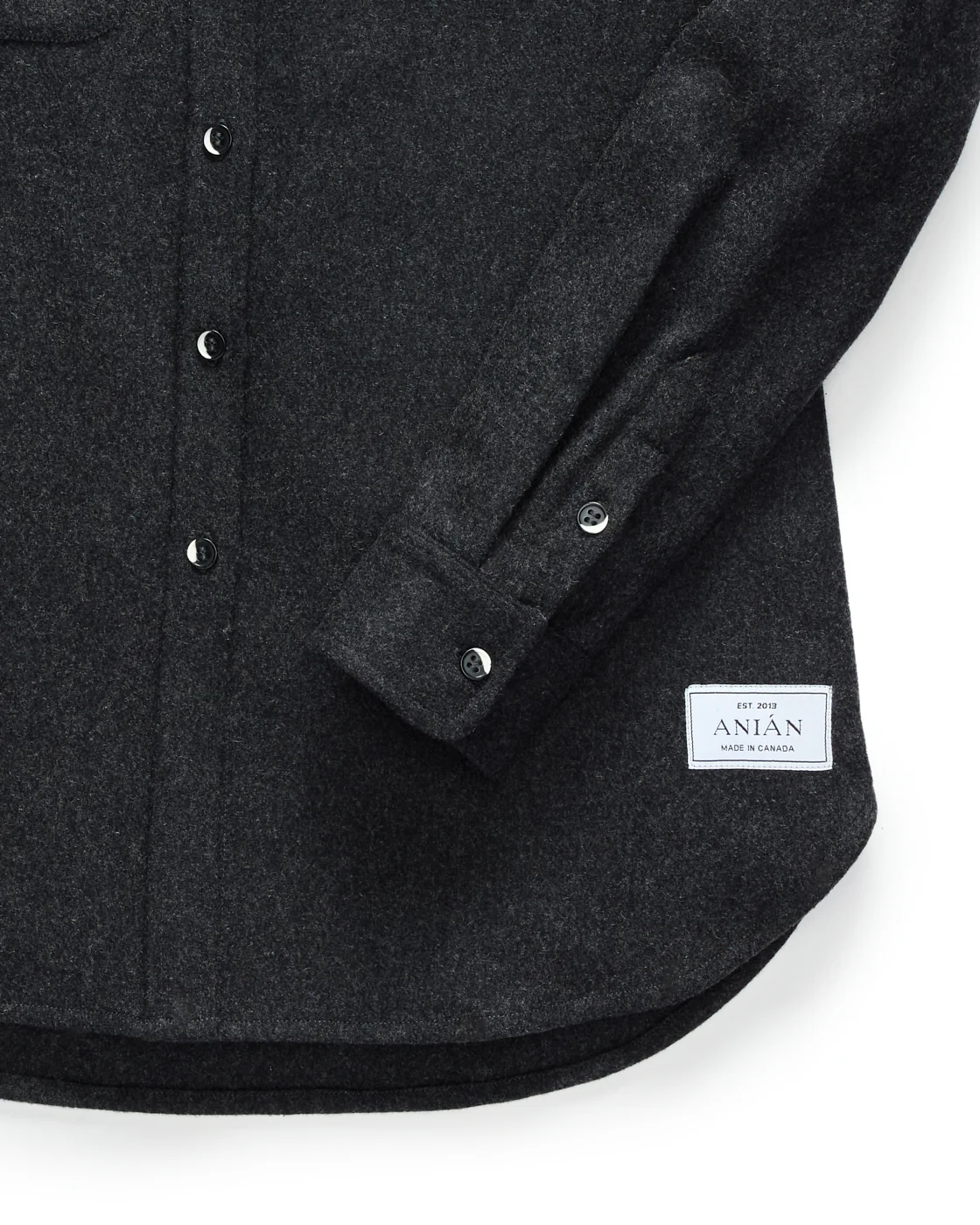 The Modern Melton Wool Shirt (600GSM) - Image 19