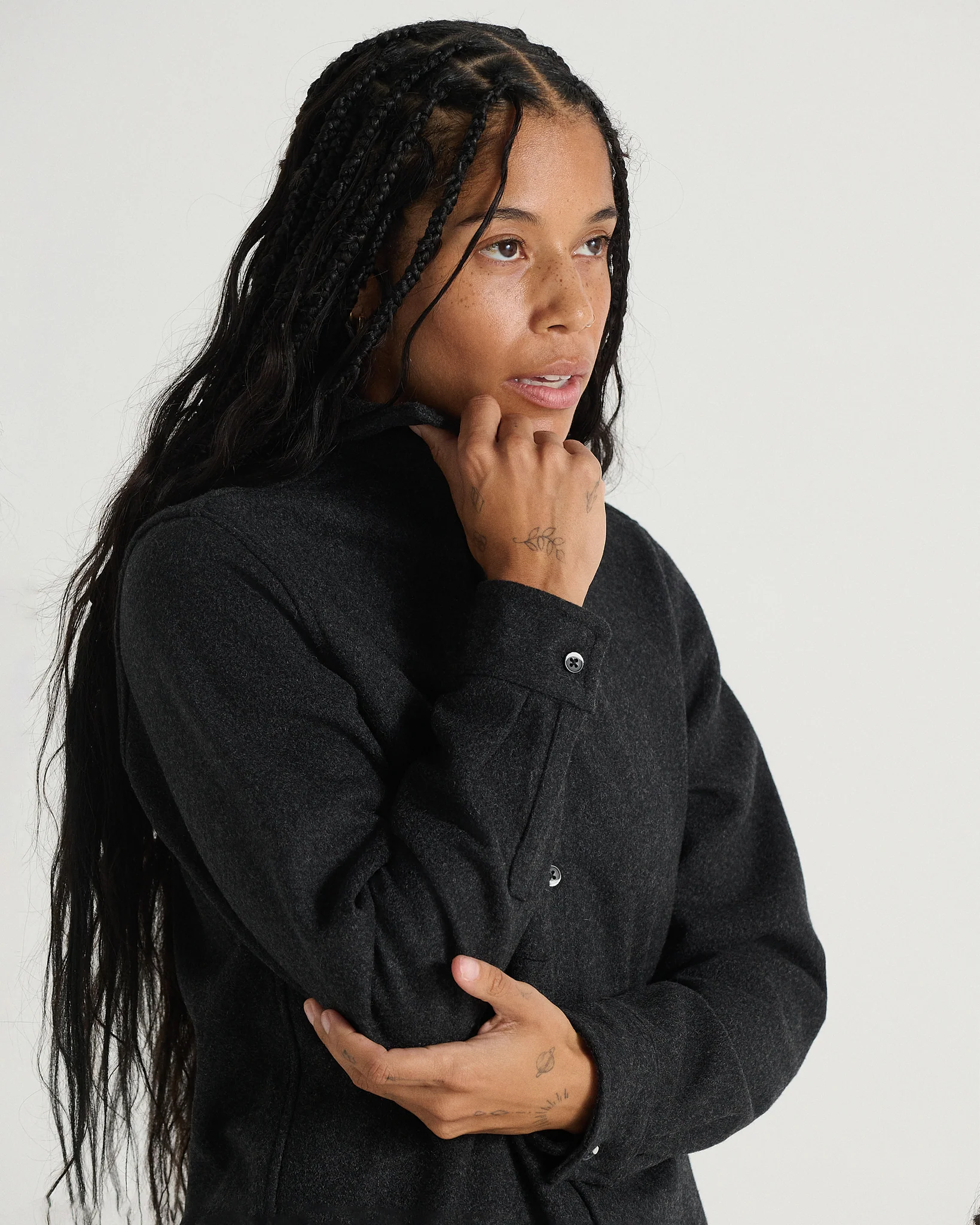 The Modern Melton Wool Shirt (600GSM) - Image 22