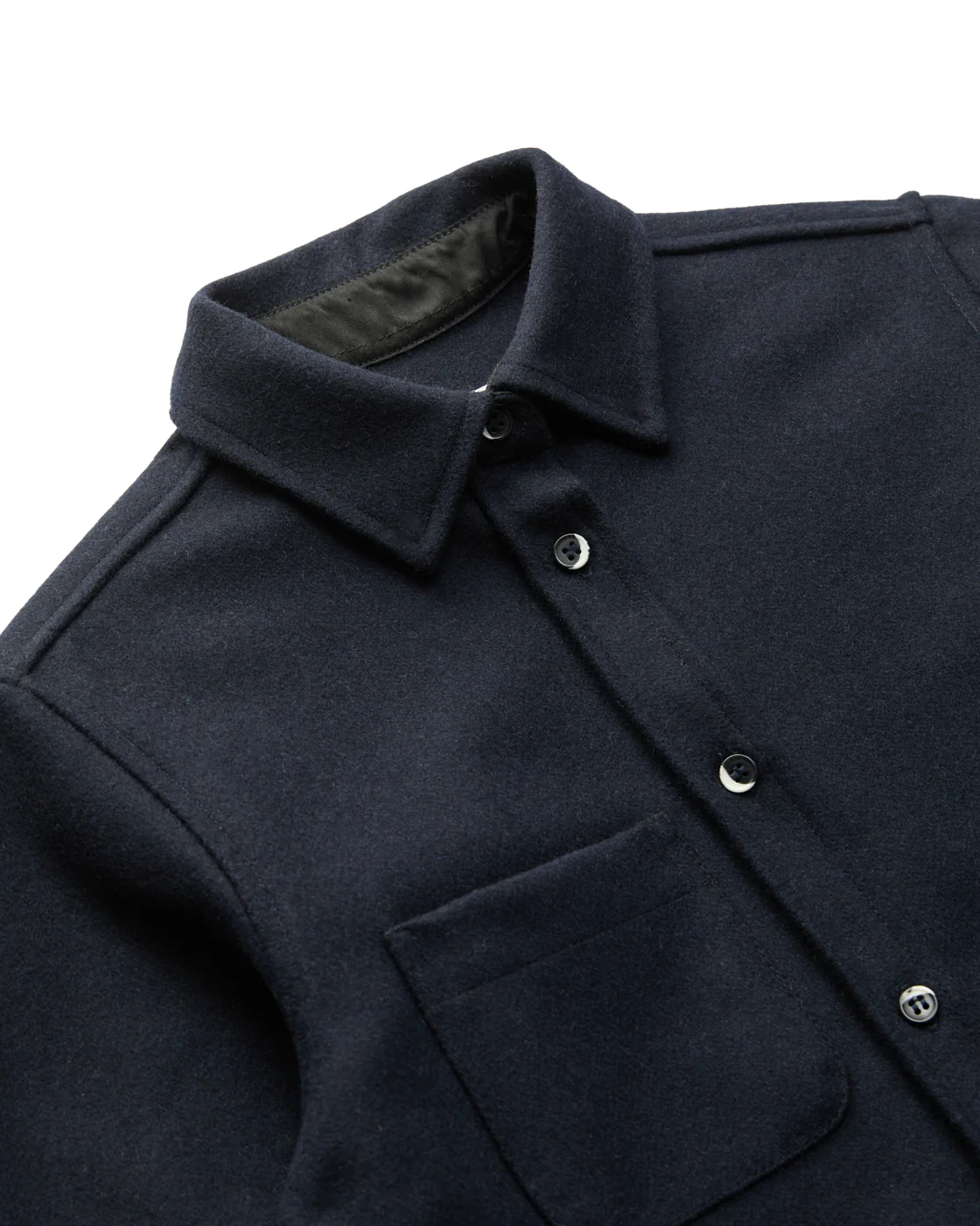 The Modern Melton Wool Shirt (600GSM) - Image 28