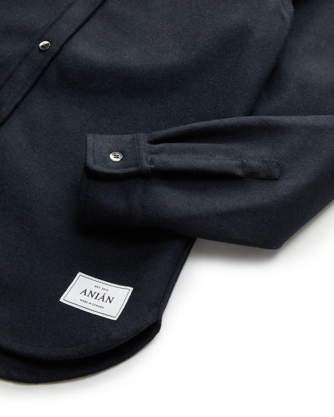 The Modern Melton Wool Shirt (600GSM) - Image 29