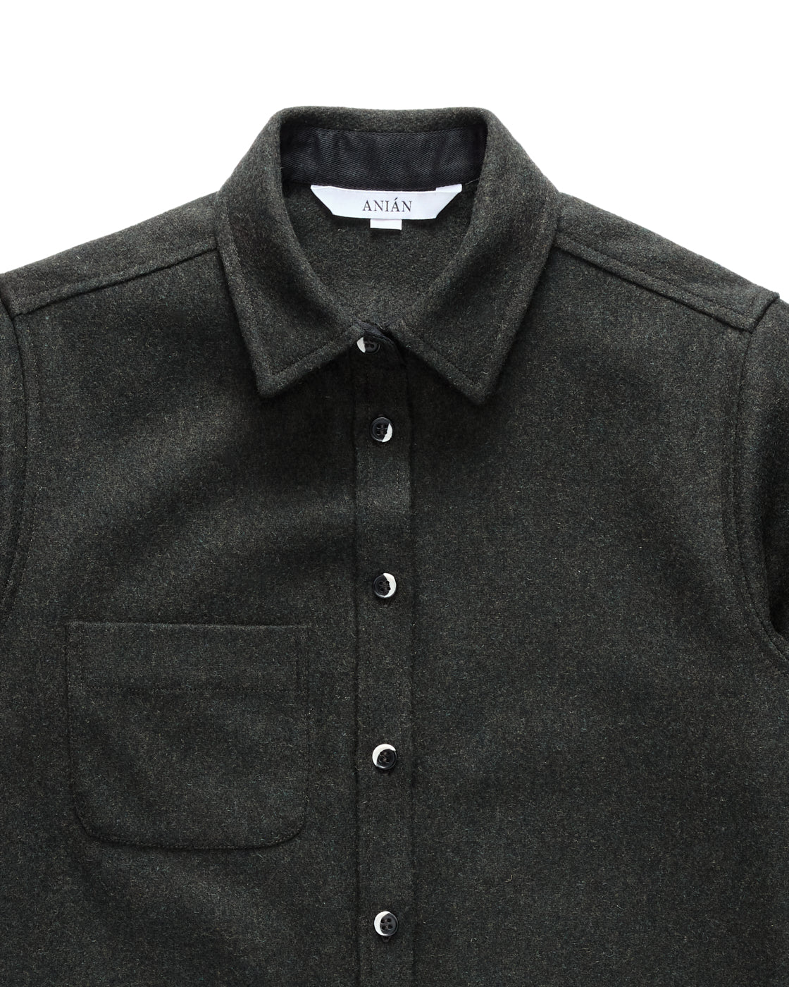 The Modern Melton Wool Shirt (600GSM) - Image 35