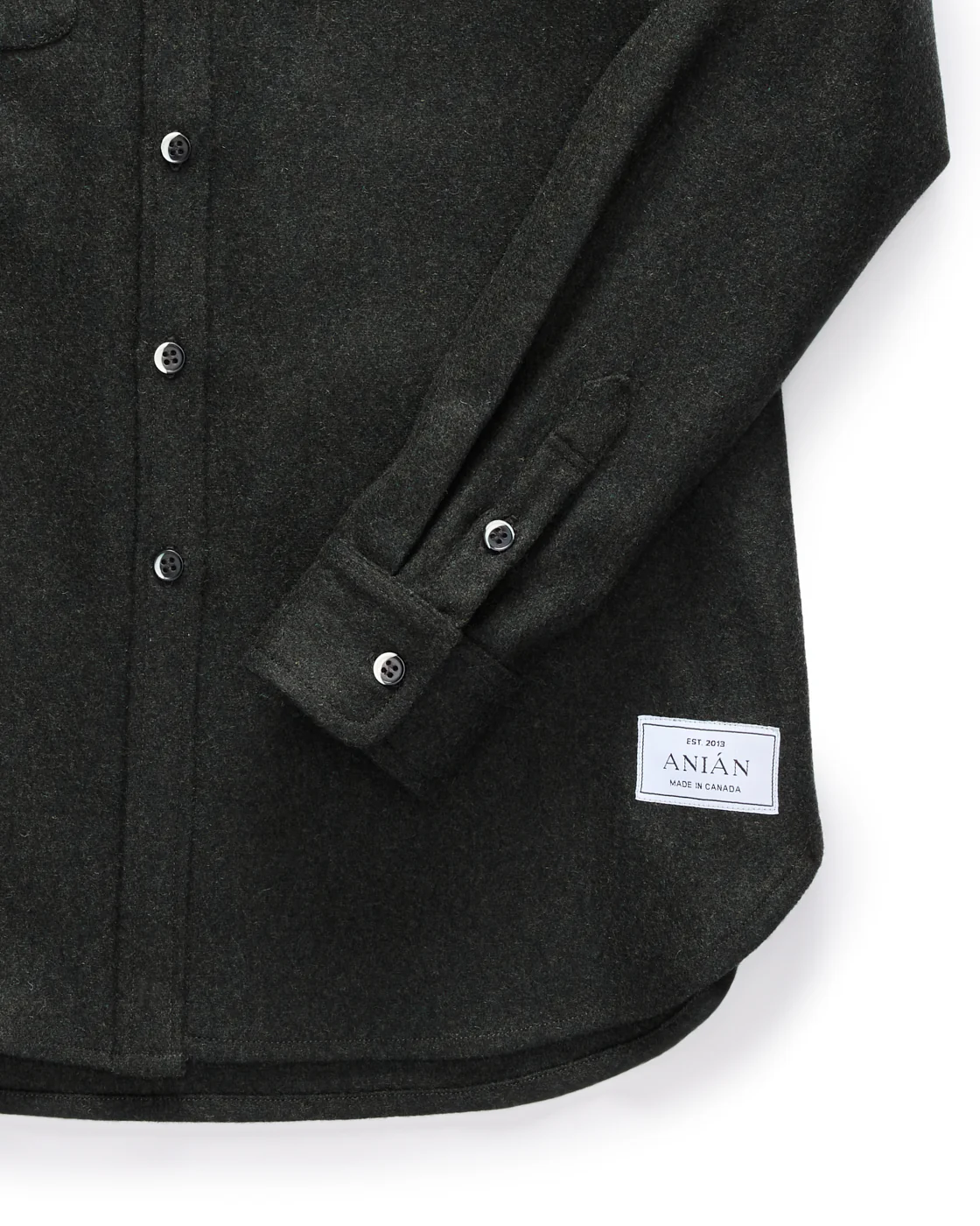 The Modern Melton Wool Shirt (600GSM) - Image 36