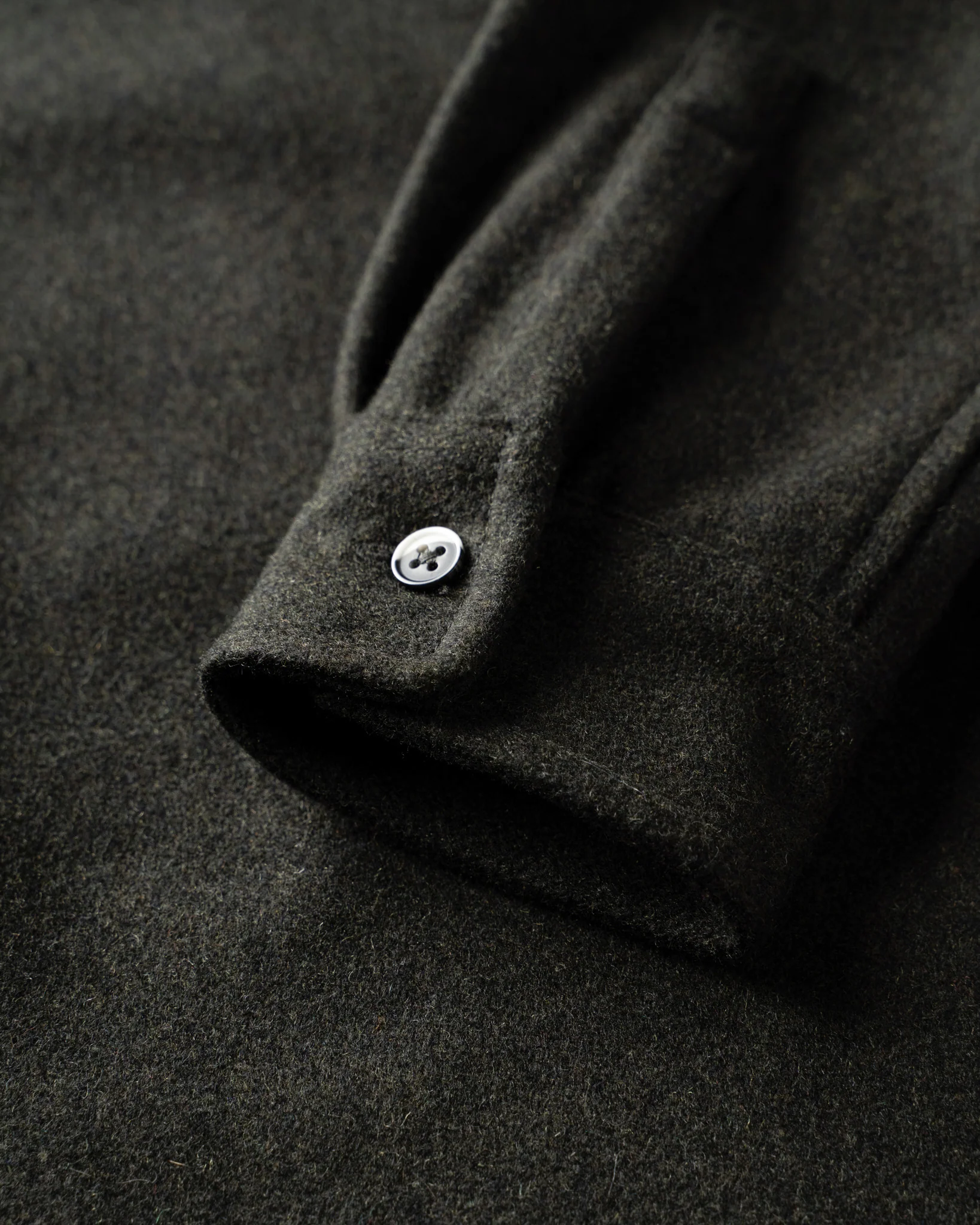 The Modern Melton Wool Shirt (600GSM) - Image 38