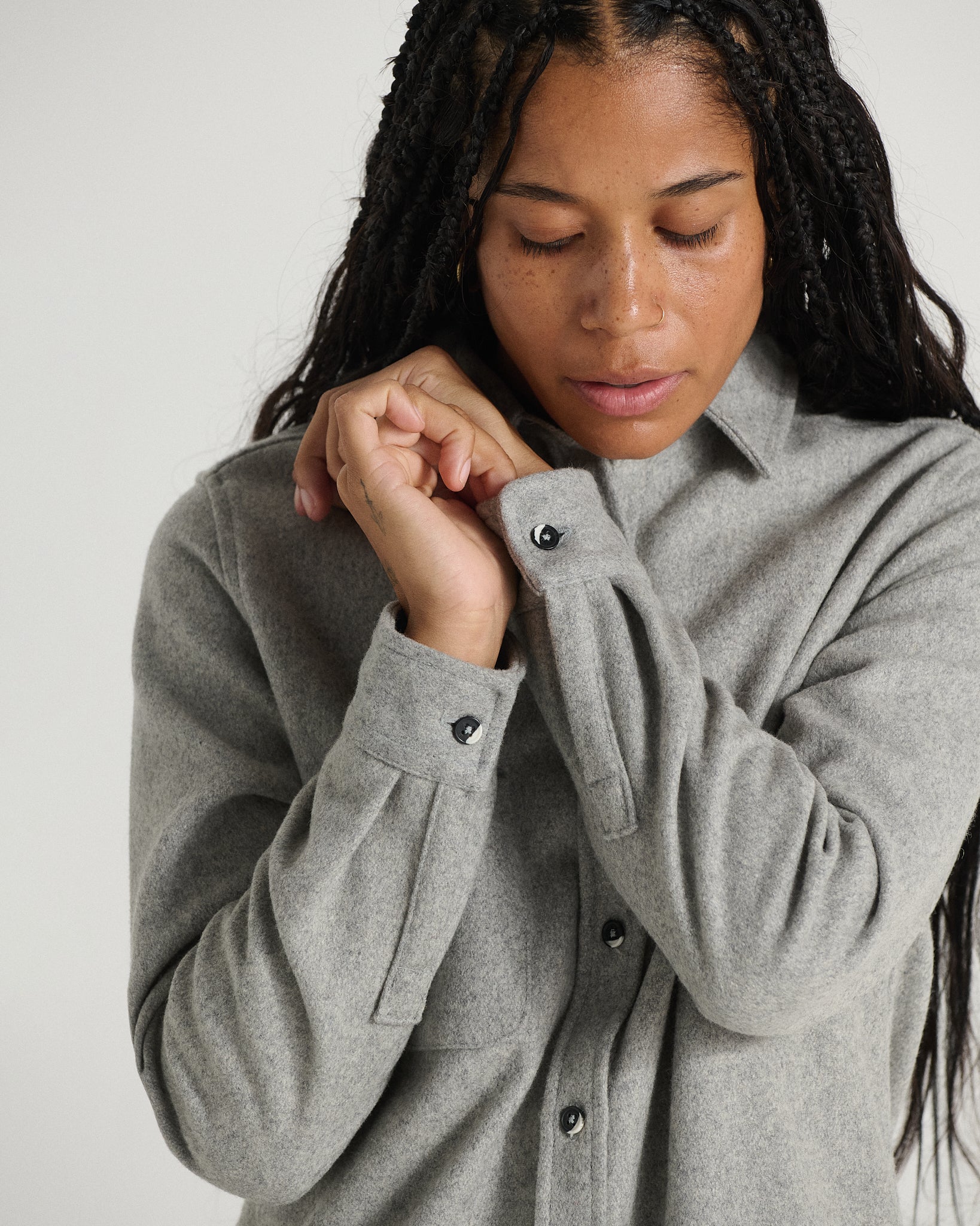 The Modern Melton Wool Shirt (600GSM) - Image 41