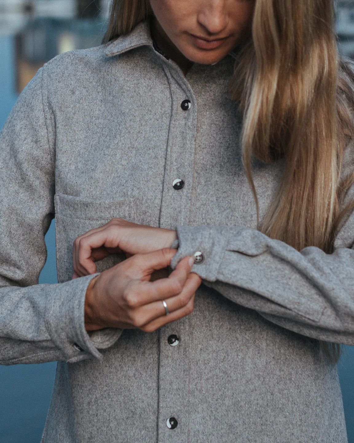 The Modern Melton Wool Shirt (600GSM) - Image 46