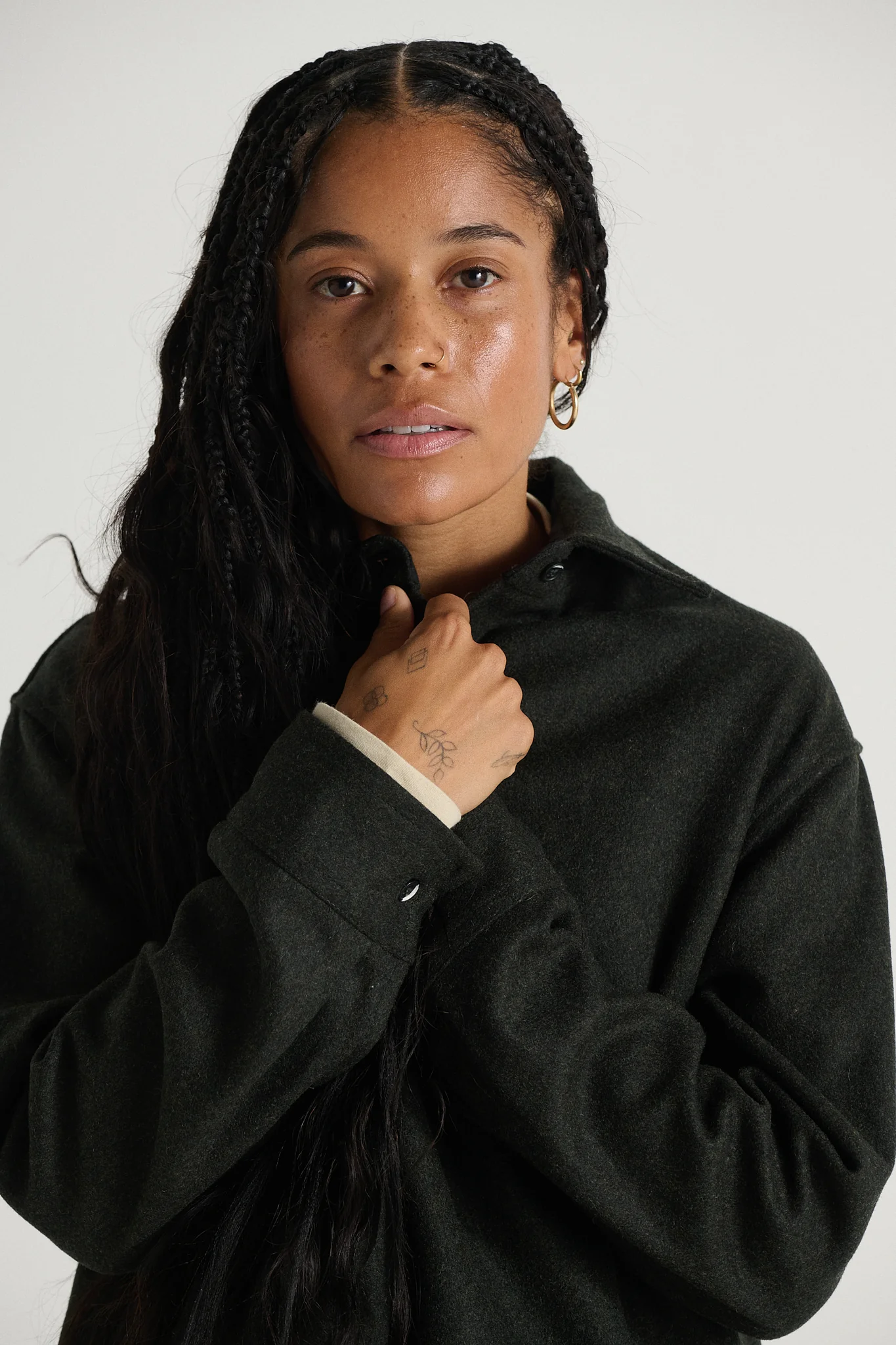 The Modern Melton Wool Shirt (600GSM) - Image 58