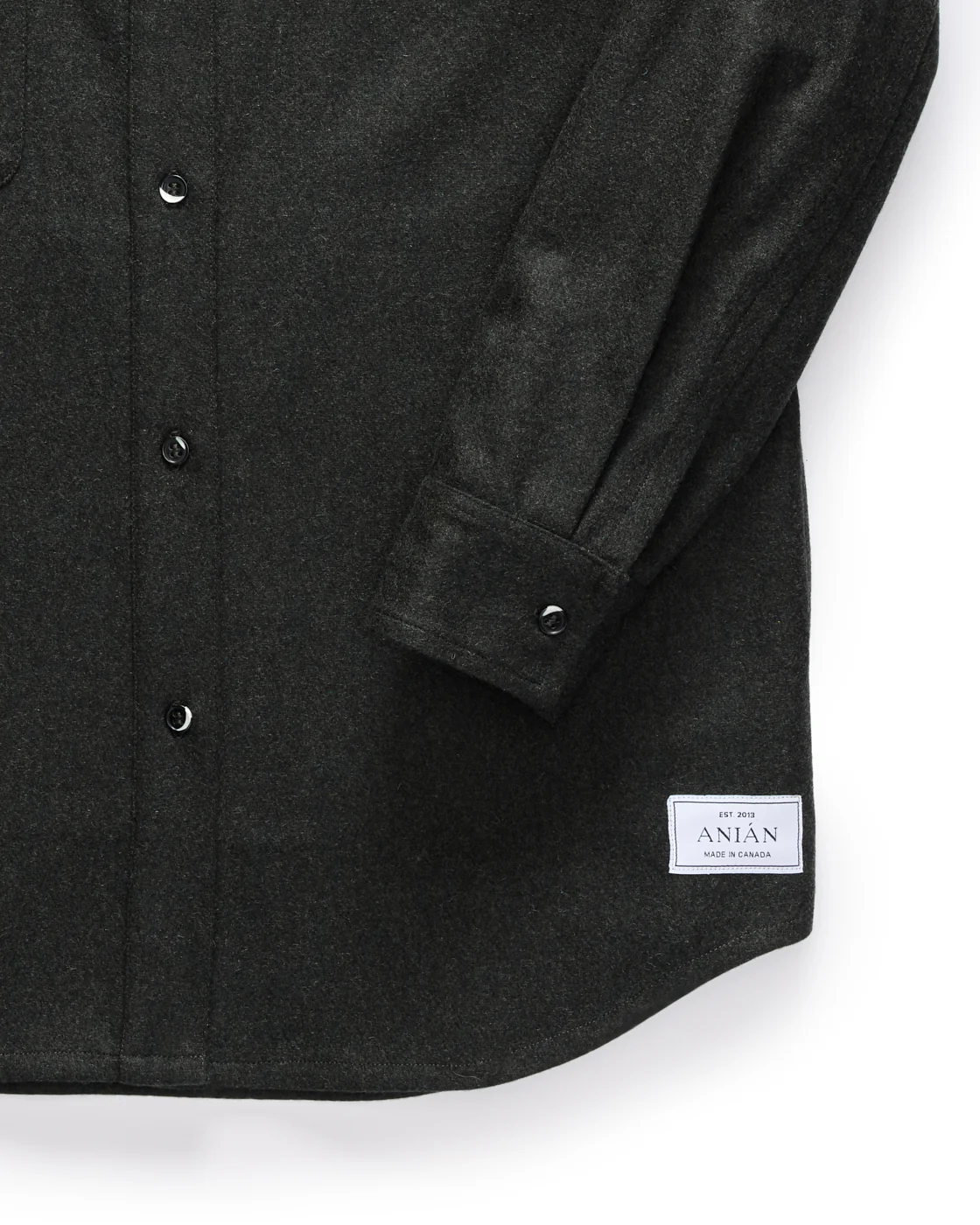 The Modern Melton Wool Shirt (600GSM) - Image 60
