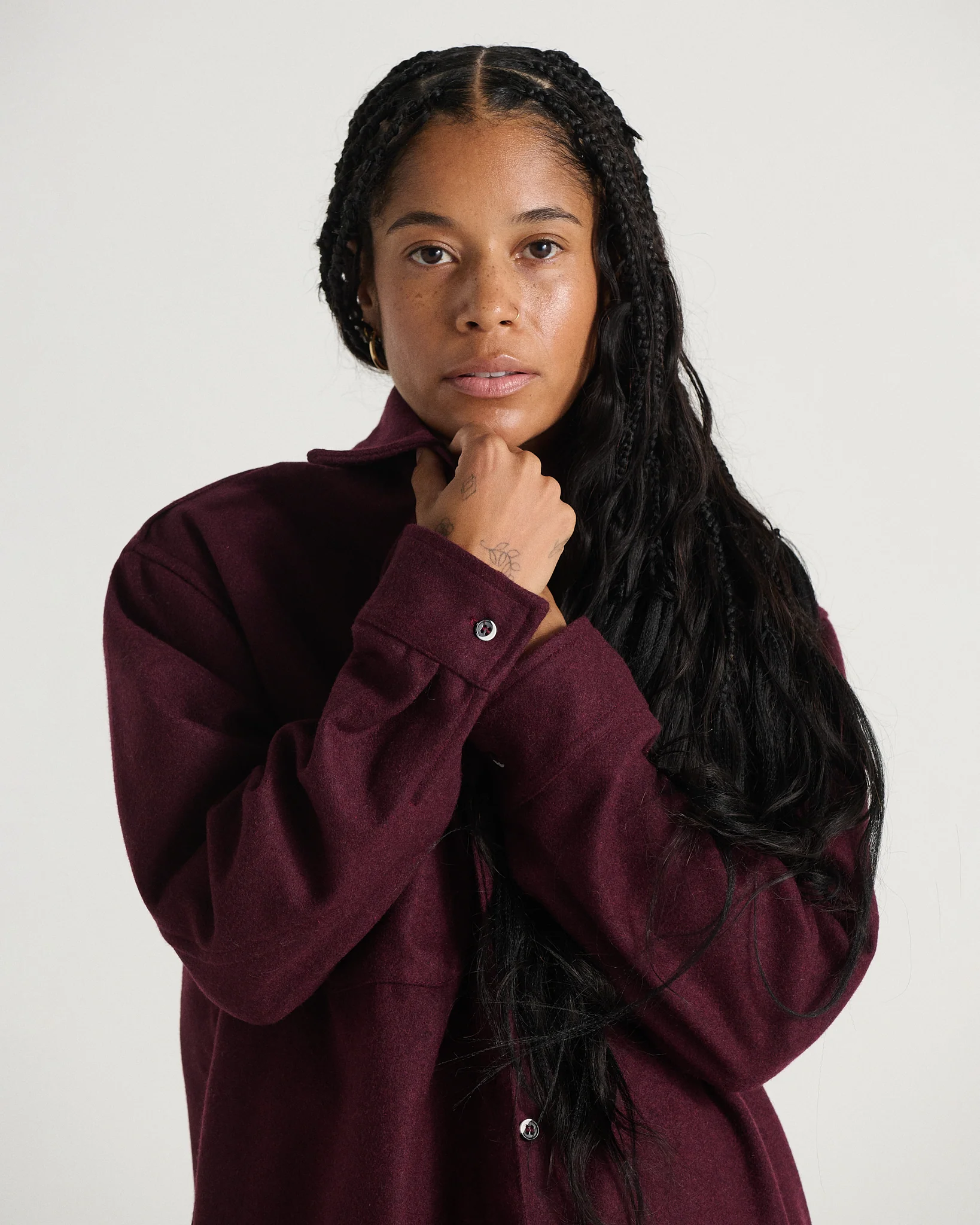 The Modern Melton Wool Shirt (600GSM) - Image 68