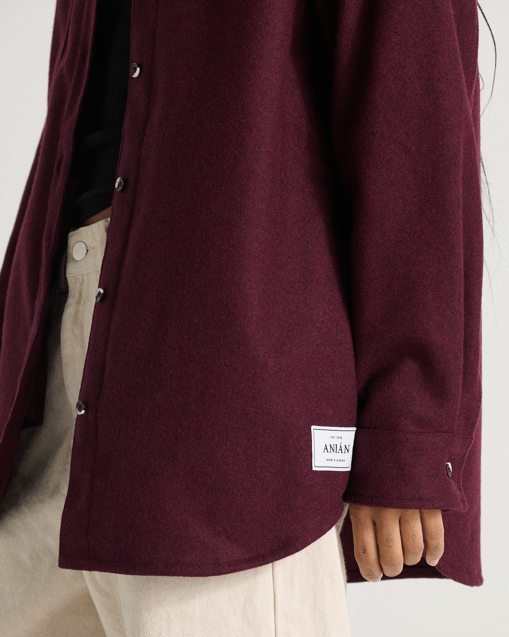 The Modern Melton Wool Shirt (600GSM) - Image 69