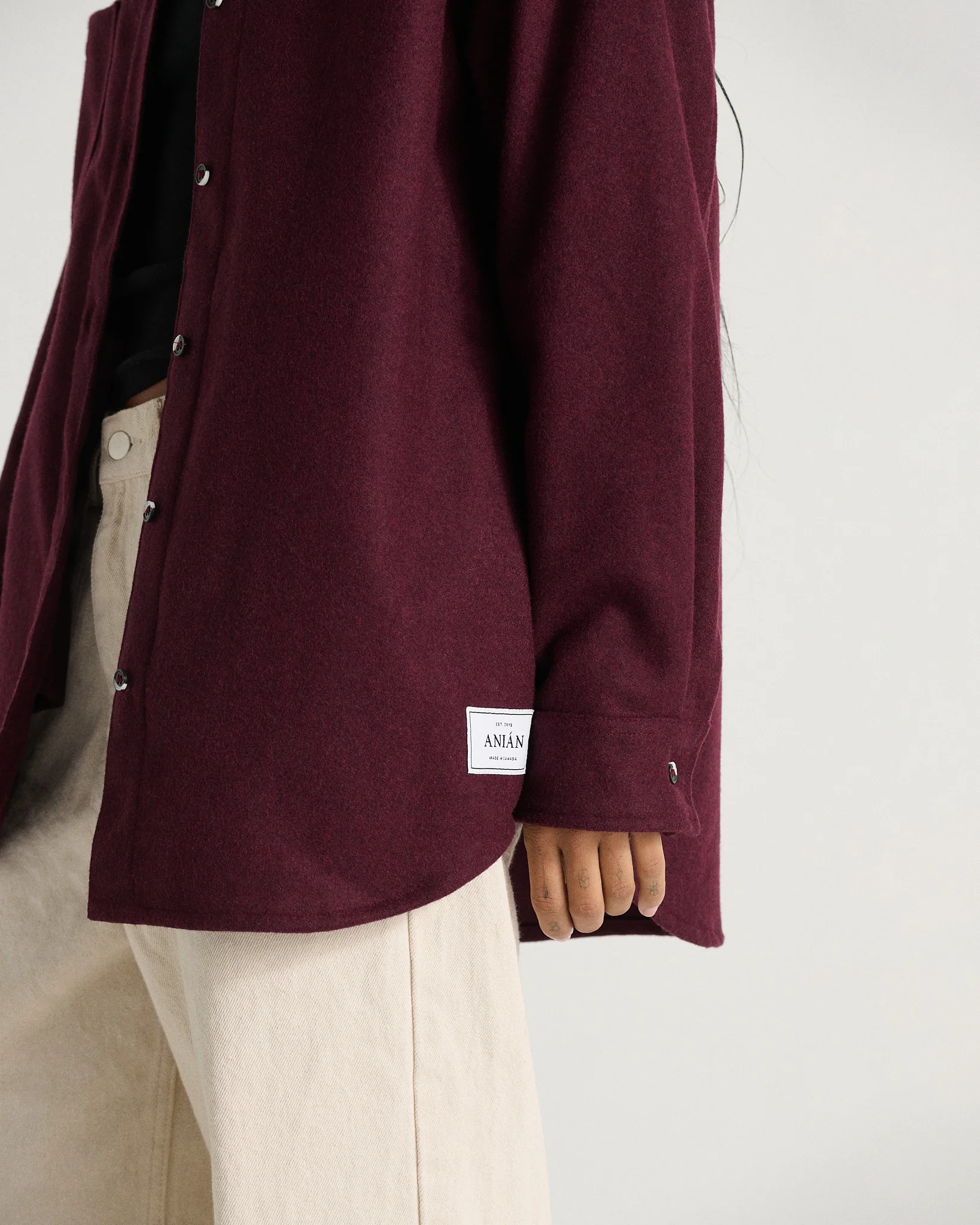 The Modern Melton Wool Shirt (600GSM) - Image 71