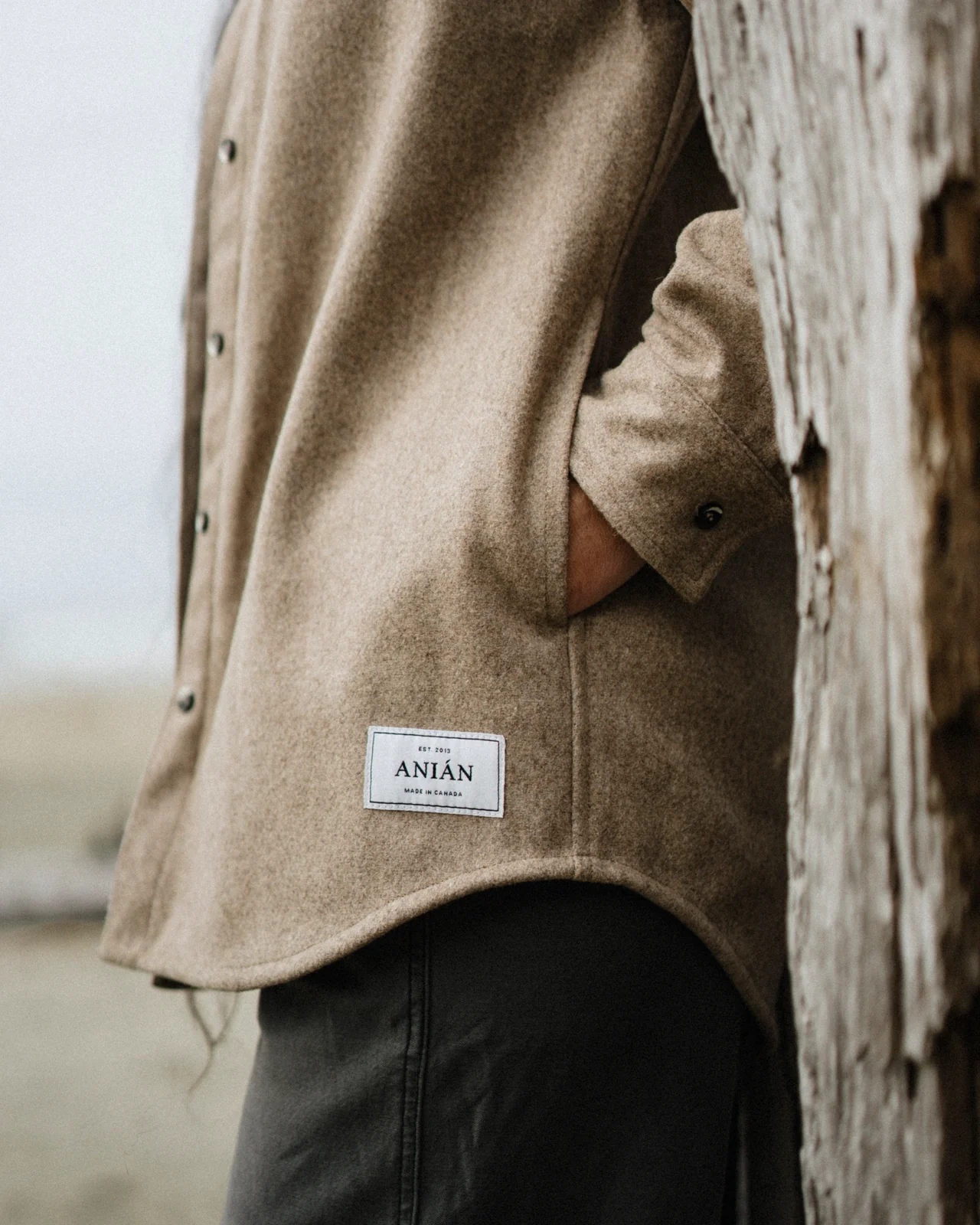 The Modern Melton Wool Shirt (600GSM) - Image 75