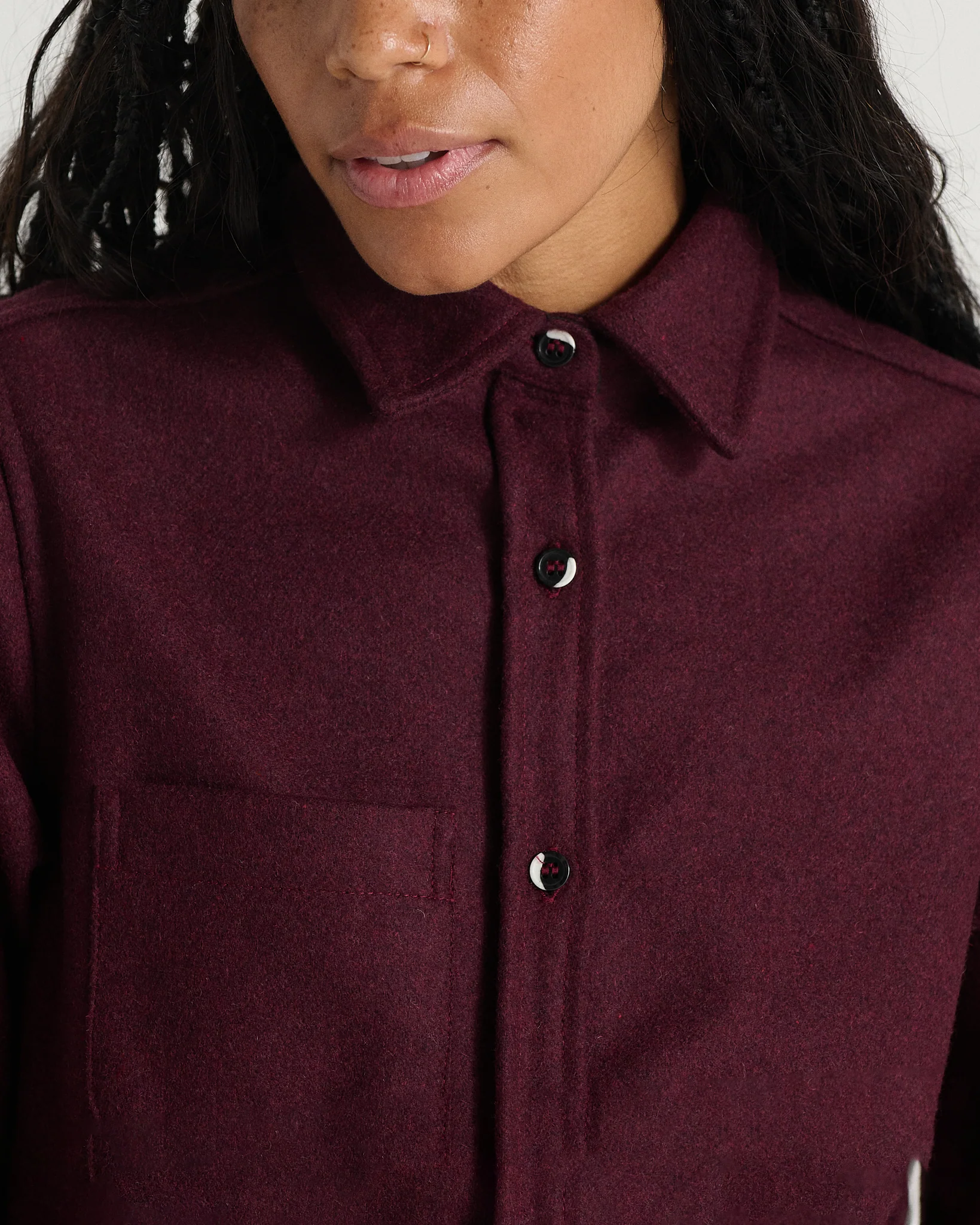 The Modern Melton Wool Shirt (600GSM) - Image 8