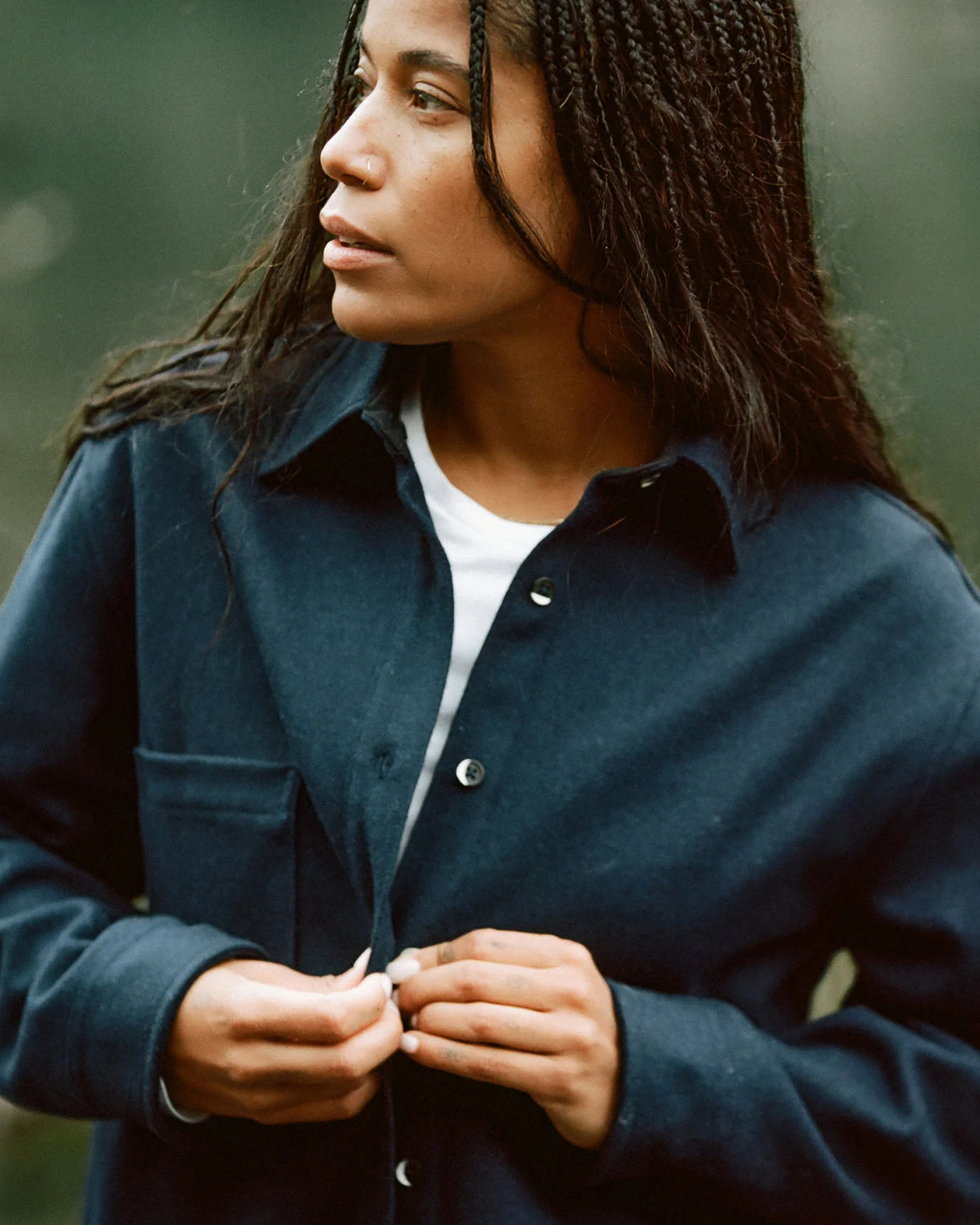 The Modern Melton Wool Shirt (600GSM) - Image 82